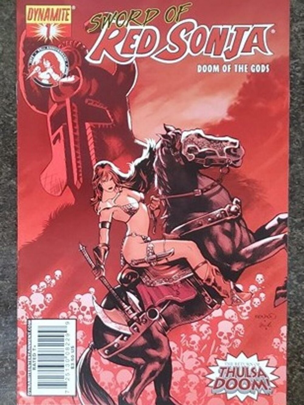 Sword of Red Sonja: Doom of the Gods #1 Dynamite 1